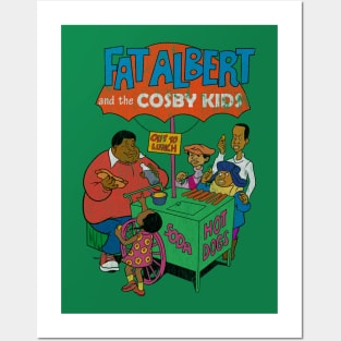 Distressed Fat Albert Posters and Art